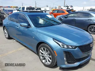 2024 Cadillac CT5 Premium Luxury z VIN 1G6DN5RK3R0110352, wystawiony jako IAAI lot #41885792 z przebiegiem 13 663 mil mil oraz . Historia ofert i sprzedaży dostępna na DreamBid. Obrazek 1.