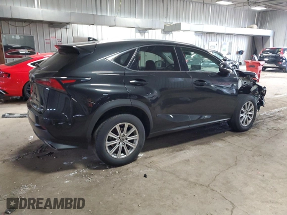 2019 Lexus NX 300 with VIN JTJBARBZ0K2210642, listed as a Copart auction lot 61143285 with 65,038 mi miles and Salvage title. Bid and sale history available at DreamBid. Image 3.
