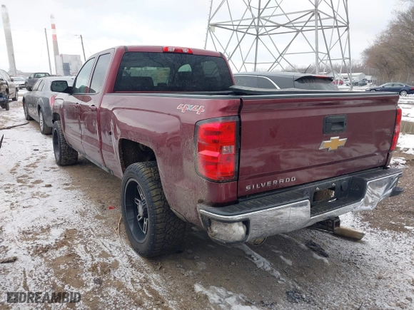 2016 Chevrolet Silverado 1500 LT with VIN 1GCVKRECXGZ339183, listed as a IAAI auction lot 41407017 with 121,373 mi miles. Bid and sale history available at carsss.com. Image 3.