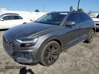 2019 Audi Q8 Prestige with VIN WA1CVAF11KD018095, listed as a Copart auction lot 79452974 with 68,497 mi miles and Salvage Title. Bid and sale history available at carsss.com. Image 1.