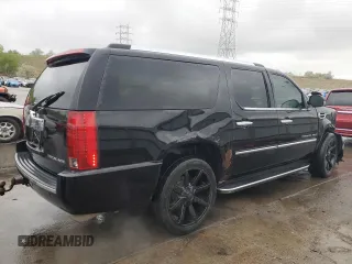 2007 Cadillac Escalade ESV z VIN 1GYFK66827R387638, wystawiony jako Copart lot #55822465 z przebiegiem 189 081 mil mil oraz Szkoda całkowita • Salvage title. Historia ofert i sprzedaży dostępna na DreamBid. Obrazek 3.