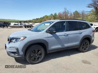 2022 Honda Pilot TrailSport z VIN 5FNYF6H89NB047809, wystawiony jako Copart lot #57343475 z przebiegiem 20 342 mil mil oraz Szkoda całkowita • Salvage title. Historia ofert i sprzedaży dostępna na DreamBid. Obrazek 1.