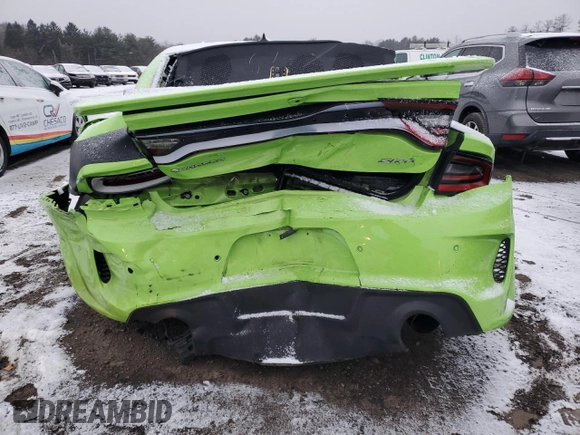 2023 Dodge Charger SRT Hellcat Widebody Jailbreak with VIN 2C3CDXL94PH587642, listed as a Copart auction lot 83102964 with Not Provided miles and Salvage Title. Bid and sale history available at carsss.com. Image 6.