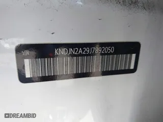 2018 Kia Soul with VIN KNDJN2A29J7892050, listed as a IAAI auction lot 41847303 with 104,332 mi miles. Bid and sale history available at carsss.com. Image 9.