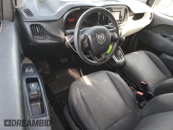 2015 Ram ProMaster City Cargo Tradesman SLT with VIN ZFBERFBT2F6A88731, listed as a Copart auction lot 52618525 with 85,687 mi miles and Salvage Title. Bid and sale history available at carsss.com. Image 8.