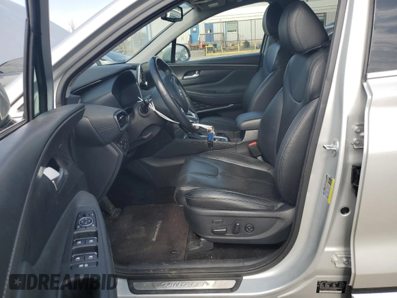 2019 Hyundai Santa Fe Ultimate with VIN 5NMS5CAA9KH021256, listed as a Copart auction lot 48920435 with 106,823 mi miles and Clean Title. Bid and sale history available at carsss.com. Image 7.