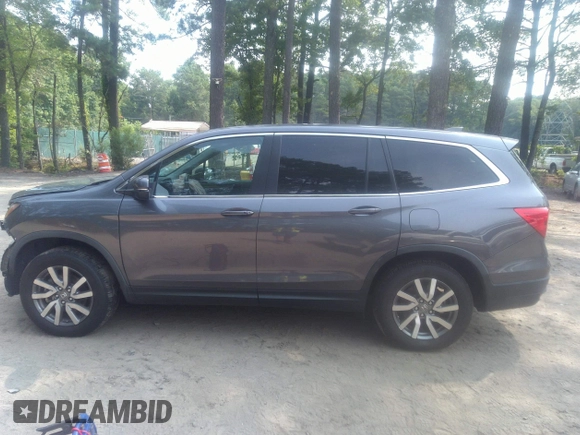 2020 Honda Pilot EX-L with VIN 5FNYF5H57LB003241, listed as a IAAI auction lot 39974466 with 51,455 mi miles. Bid and sale history available at carsss.com. Image 15.
