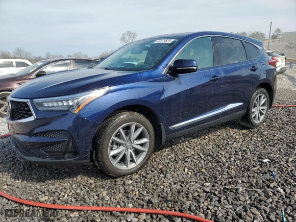 2019 Acura RDX w/Technology Pkg with VIN 5J8TC1H53KL008512, listed as a Copart auction lot 47079525 with 66,713 mi miles and Salvage Title. Bid and sale history available at carsss.com. Image 1.