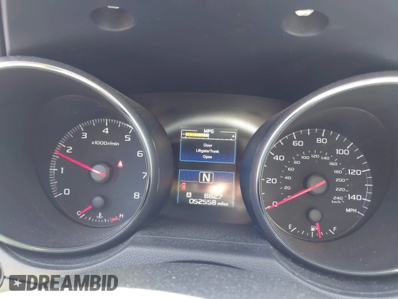 2015 Subaru Legacy 2.5i with VIN 4S3BNAA60F3007511, listed as a IAAI auction lot 42117145 with 52,558 mi miles and . Bid and sale history available at DreamBid. Image 7.