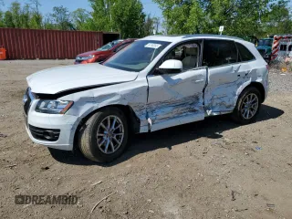2012 Audi Q5 Premium с VIN WA1CFAFP5CA036832, выставлен на аукционе Copart как лот 54750265 с пробегом 83 841 миль миль и Списание • Salvage title. История ставок и продаж доступна на DreamBid. Изображение 1.