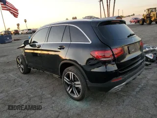 2020 Mercedes-Benz GLC with VIN WDC0G8DB7LF684501, listed as a Copart auction lot 68821512 with 0 mi miles. Bid and sale history available at carsss.com. Image 2.