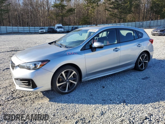 2022 Subaru Impreza Special Sports with VIN 4S3GTAM64N3712396, listed as a Copart auction lot 88758185 with 25,970 mi miles and Salvage title. Bid and sale history available at DreamBid. Image 1.