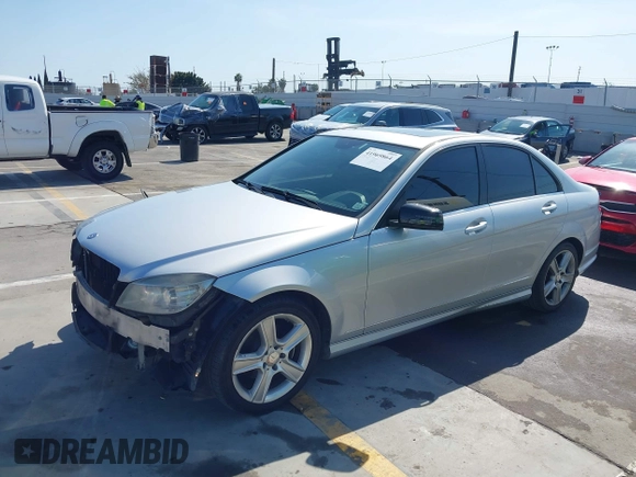 2010 Mercedes-Benz C-Class C 300 Sport with VIN WDDGF5EB8AR126050, listed as a IAAI auction lot 41969864 with 194,115 mi miles. Bid and sale history available at carsss.com. Image 19.