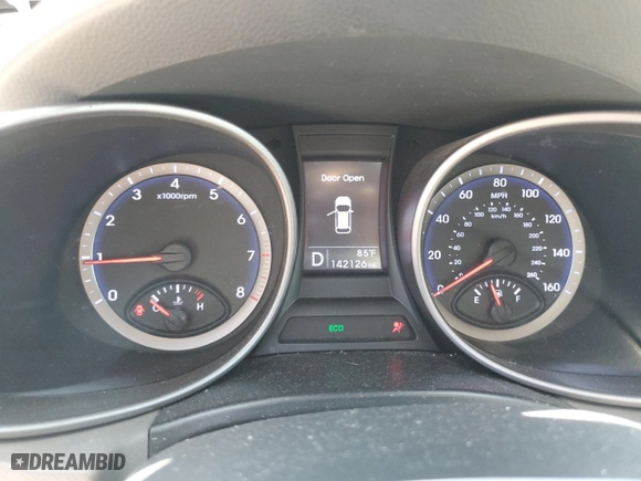 2016 Hyundai Santa Fe SE with VIN KM8SM4HF9GU146828, listed as a Copart auction lot 52785085 with 142,126 mi miles and Salvage Title. Bid and sale history available at carsss.com. Image 9.