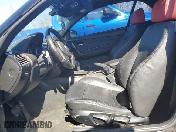 2008 BMW 1 Series 135i with VIN WBAUN93548VK39755, listed as a Copart auction lot 50836015 with Not Provided miles and Clean Title. Bid and sale history available at carsss.com. Image 7.