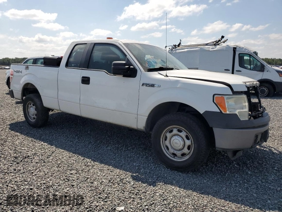 2013 Ford F-150 XL with VIN 1FTFX1EF0DFC21528, listed as a Copart auction lot 42721845 with Not provided miles and Salvage title. Bid and sale history available at DreamBid. Image 4.