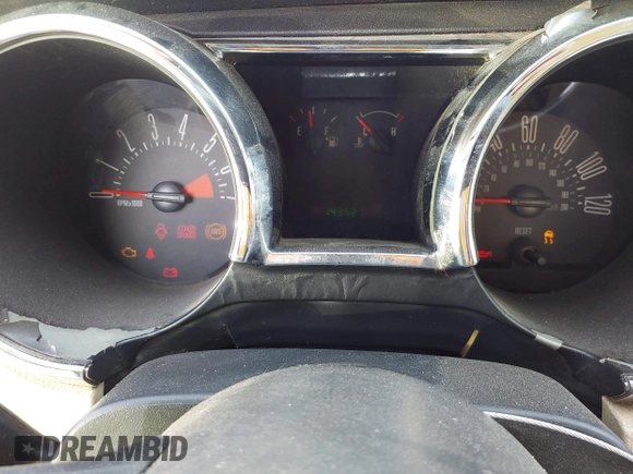 2006 Ford Mustang Standard with VIN 1ZVFT80N465156711, listed as a IAAI auction lot 42002356 with 143,521 mi miles. Bid and sale history available at carsss.com. Image 7.