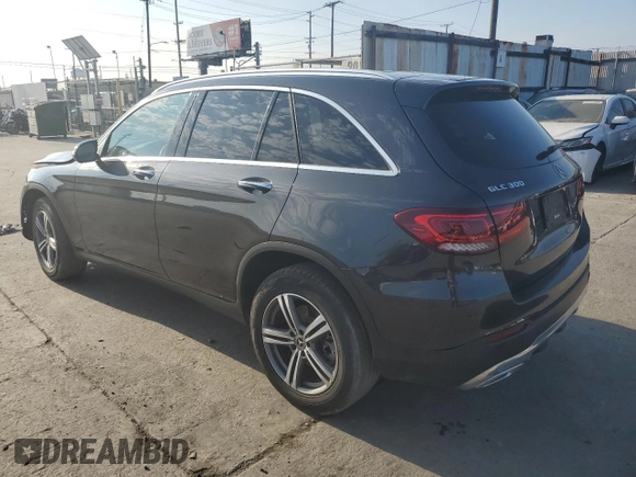 2020 Mercedes-Benz GLC 300 with VIN WDC0G8DB3LF715789, listed as a Copart auction lot 65291895 with 88,882 mi miles and Salvage title. Bid and sale history available at DreamBid. Image 2.