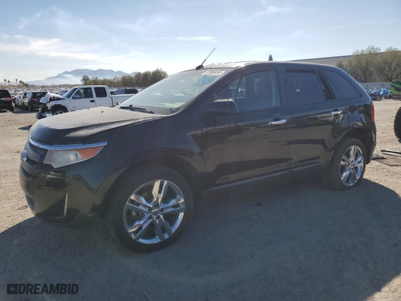 2011 Ford Edge SEL with VIN 2FMDK3JC6BBB68082, listed as a Copart auction lot 47808495 with 117,488 mi miles and Salvage Title. Bid and sale history available at carsss.com. Image 1.