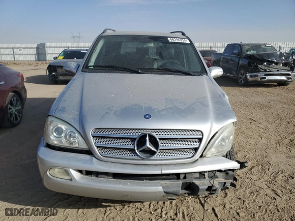 2003 Mercedes-Benz M-Class 3.7L with VIN 4JGAB57E53A430341, listed as a Copart auction lot 86296954 with 0 mi miles and Salvage Title. Bid and sale history available at carsss.com. Image 5.