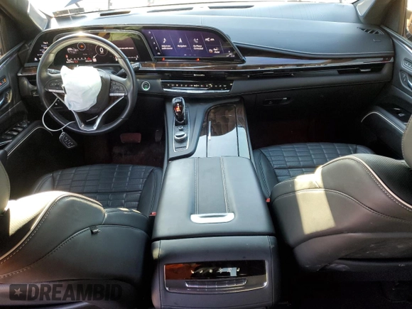 2021 Cadillac Escalade Sport Platinum z VIN 1GYS4GKL8MR263409, wystawiony jako Copart lot #45634055 z przebiegiem 46 790 mil mil oraz Szkoda całkowita • Salvage title. Historia ofert i sprzedaży dostępna na DreamBid. Obrazek 8.