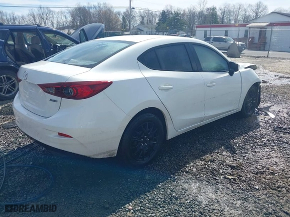 2017 Mazda Mazda3 4-Door Sport with VIN JM1BN1U70H1100824, listed as a IAAI auction lot 41748709 with 83,672 mi miles. Bid and sale history available at carsss.com. Image 4.