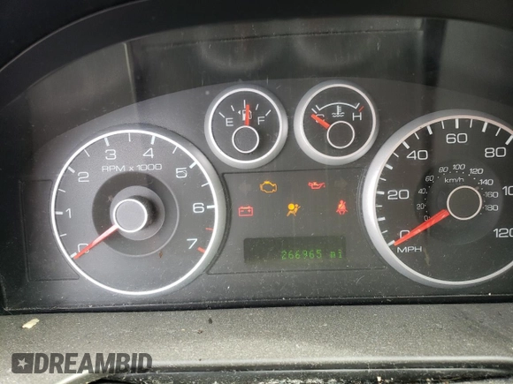 2009 Ford Fusion SE with VIN 3FAHP071X9R108657, listed as a Copart auction lot 50904395 with 266,965 mi miles and Salvage Title. Bid and sale history available at carsss.com. Image 9.