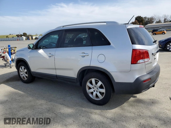 2011 Kia Sorento LX with VIN 5XYKT3A17BG135319, listed as a Copart auction lot 53529095 with 225,609 mi miles and Clean Title. Bid and sale history available at carsss.com. Image 2.