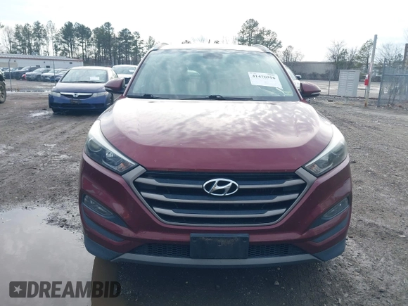 2016 Hyundai Tucson Limited z VIN KM8J3CA26GU231206, wystawiony jako IAAI lot #41476916 z przebiegiem 106 540 mil mil oraz . Historia ofert i sprzedaży dostępna na DreamBid. Obrazek 6.