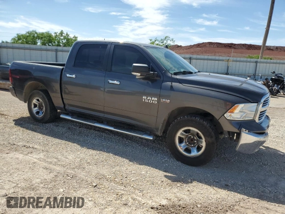 2017 Ram 1500 Lone Star z VIN 3C6RR6LT9HG637098, wystawiony jako Copart lot #55029165 z przebiegiem 98 995 mil mil oraz Szkoda całkowita • Salvage title. Historia ofert i sprzedaży dostępna na DreamBid. Obrazek 4.