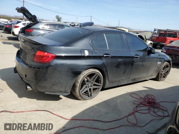 2012 BMW 5 Series 535i z VIN WBAFR7C56CC813083, wystawiony jako Copart lot #48945375 z przebiegiem 135 305 mil mil oraz Szkoda całkowita • Salvage title. Historia ofert i sprzedaży dostępna na DreamBid. Obrazek 3.