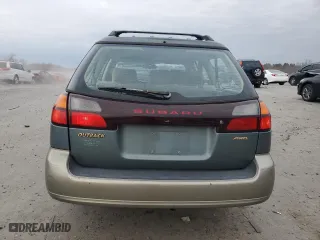 2001 Subaru Legacy Wagon Outback w/RB Equip with VIN 4S3BH665817631532, listed as a Copart auction lot 82431594 with 186,004 mi miles and Salvage Title. Bid and sale history available at carsss.com. Image 6.