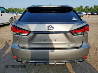 2021 Lexus RX 350 F Sport with VIN 2T2YZMDA1MC299525, listed as a Copart auction lot 60696385 with 41,633 mi miles and Salvage title. Bid and sale history available at DreamBid. Image 6.