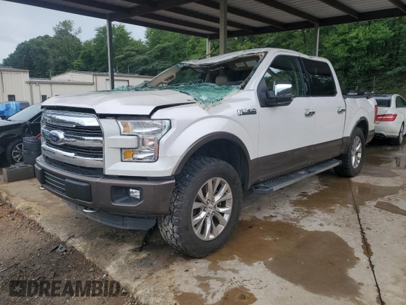 2016 Ford F-150 XLT with VIN 1FTEW1EF7GKD07560, listed as a Copart auction lot 60926955 with 122,895 mi miles and Salvage title. Bid and sale history available at DreamBid. Image 1.