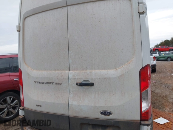 2023 Ford Transit Cargo with VIN 1FTBR2X8XPKB02099, listed as a IAAI auction lot 41576034 with 52,070 mi miles and . Bid and sale history available at DreamBid. Image 16.