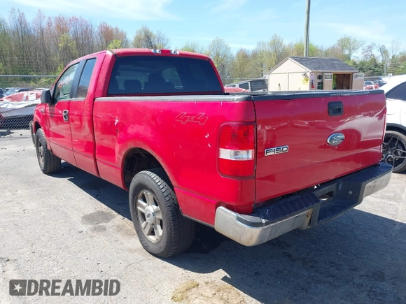 2006 Ford F-150 XLT with VIN 1FTPX14586FA51032, listed as a IAAI auction lot 42147294 with 193,824 mi miles. Bid and sale history available at carsss.com. Image 3.