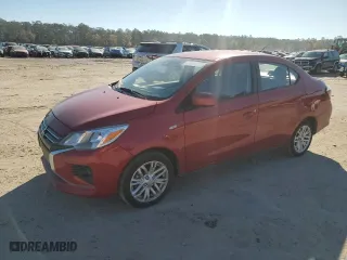 2024 Mitsubishi Mirage G4 ES with VIN ML32FUFJ6RHF07035, listed as a Copart auction lot 84702424 with 24,149 mi miles and Salvage Title. Bid and sale history available at carsss.com. Image 1.