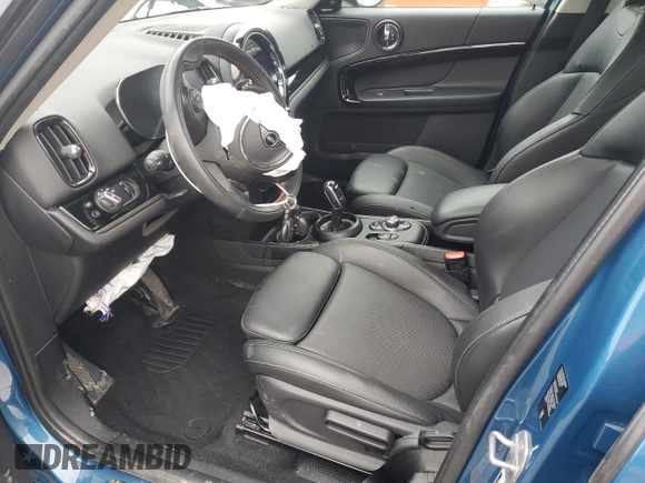 2021 MINI Countryman Cooper S with VIN WMZ83BR00M3M83132, listed as a Copart auction lot 44843135 with 34,835 mi miles and Salvage title. Bid and sale history available at DreamBid. Image 7.