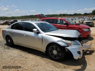 2010 Hyundai Genesis with VIN KMHGC4DF8AU070024, listed as a Copart auction lot 66958694 with 180,099 mi miles and Salvage Title. Bid and sale history available at carsss.com. Image 4.