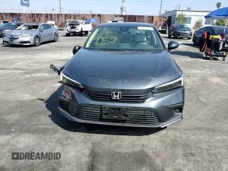 2024 Honda Civic Sedan Touring with VIN 2HGFE1F91RH303600, listed as a Copart auction lot 50323155 with 18,396 mi miles and Salvage Title. Bid and sale history available at carsss.com. Image 11.