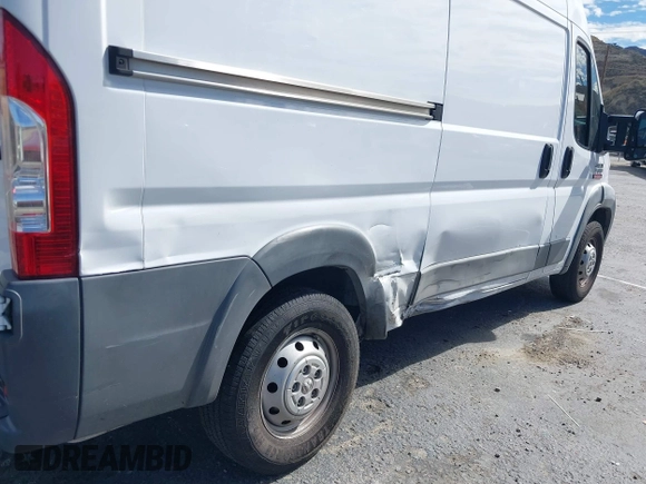 2017 Ram ProMaster Cargo with VIN 3C6TRVBG3HE516650, listed as a IAAI auction lot 41607687 with 158,920 mi miles and . Bid and sale history available at carsss.com. Image 6.