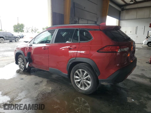 2023 Toyota Corolla Cross LE with VIN 7MUCAAAG6PV046568, listed as a Copart auction lot 56658195 with 30,482 mi miles and Non repairable. Bid and sale history available at DreamBid. Image 2.