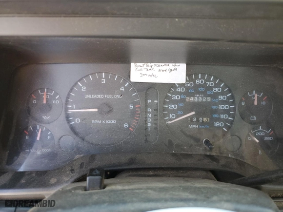 1995 Dodge Ram 1500 with VIN 1B7HF16Y65S348476, listed as a Copart auction lot 71775214 with 243,325 mi miles and Non Repairable. Bid and sale history available at carsss.com. Image 9.