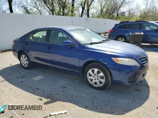 2010 Toyota Camry with VIN 4T1BF3EK2AU546873, listed as a Copart auction lot 51317535 with 76,186 mi miles and Salvage Title. Bid and sale history available at carsss.com. Image 4.