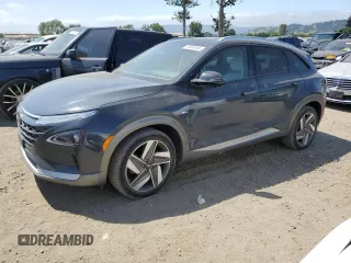 2021 Hyundai NEXO Limited z VIN KM8J84A60MU013560, wystawiony jako Copart lot #55863345 z przebiegiem 14 979 mil mil oraz Szkoda całkowita • Salvage title. Historia ofert i sprzedaży dostępna na DreamBid. Obrazek 1.