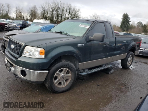 2006 Ford F-150 XL with VIN 1FTRF14W96NA95034, listed as a Copart auction lot 87112804 with 1,135,345 mi miles and Clean Title. Bid and sale history available at carsss.com. Image 1.