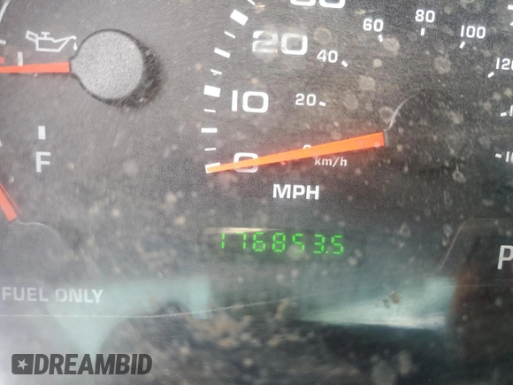 2003 Ford F-250 XL with VIN 1FTNW21P23ED61071, listed as a Copart auction lot 46162565 with 176,853 mi miles and Salvage title. Bid and sale history available at DreamBid. Image 9.