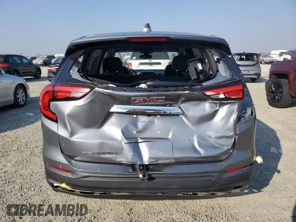 2020 GMC Terrain SLE with VIN 3GKALMEV7LL294905, listed as a Copart auction lot 43029265 with 47,843 mi miles and Salvage Title. Bid and sale history available at DreamBid. Image 6.