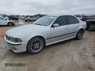 2003 BMW 5 Series 540iA with VIN WBADN63423GS56847, listed as a Copart auction lot 42161695 with 239,003 mi miles and Salvage Title. Bid and sale history available at carsss.com. Image 1.