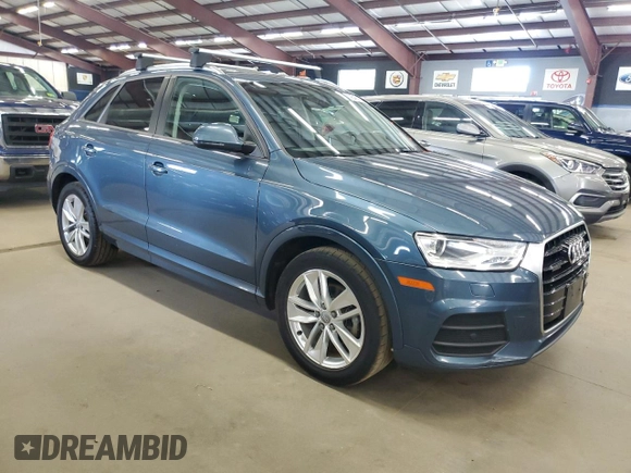 2017 Audi Q3 Premium with VIN WA1ECCFS6HR012758, listed as a Copart auction lot 59542115 with 178,653 mi miles and Clean title. Bid and sale history available at DreamBid. Image 4.